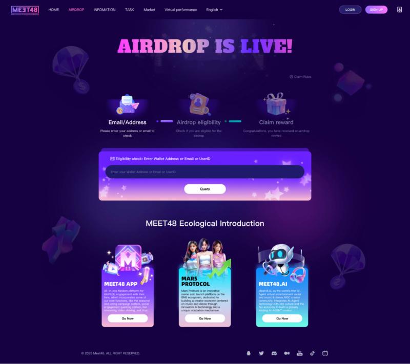 MEET48 to Launch IDOL Airdrop on June 9 Before TGE, Pioneering Web3 Entertainment