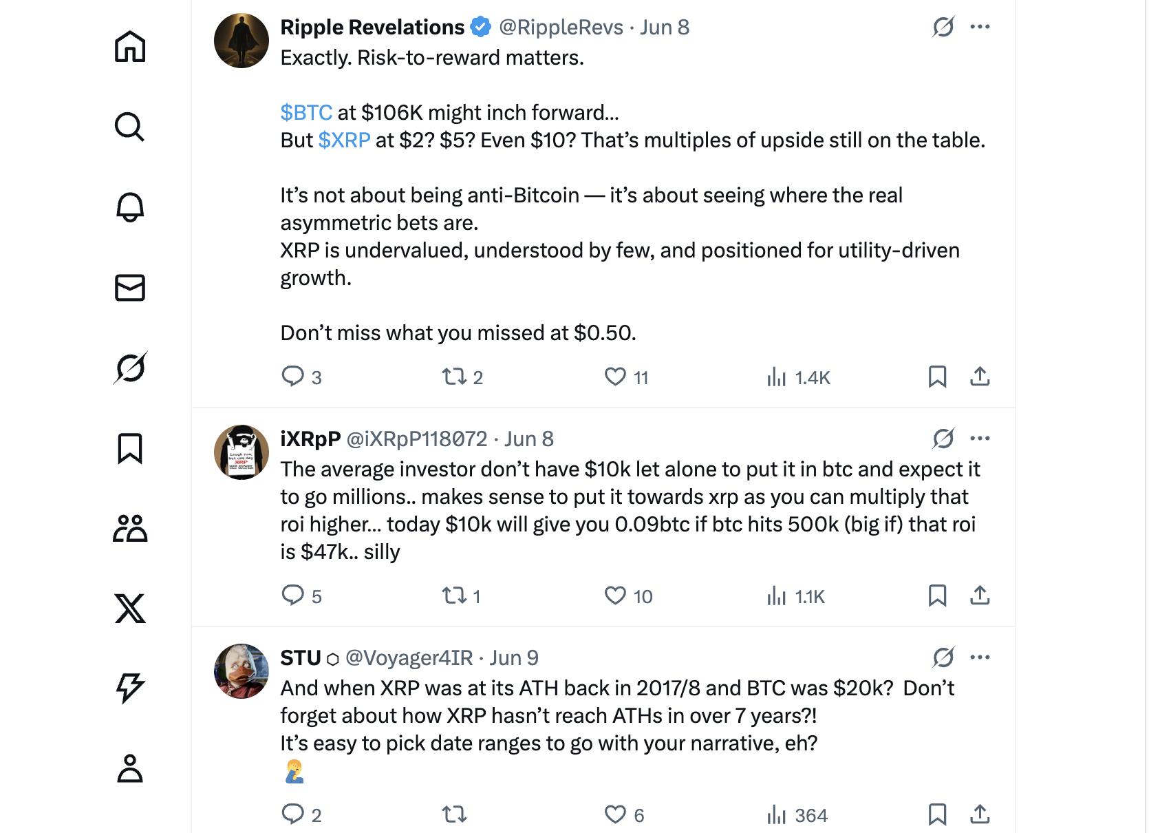 专家表示,如果你认为比特币比 XRP 更值得投资,那你一定是疯了