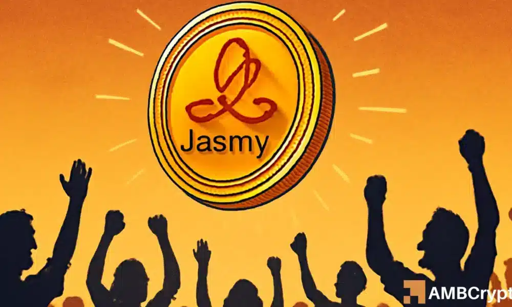JASMY暴跌14%引发抛售，市场前景如何？这些数据表明……
