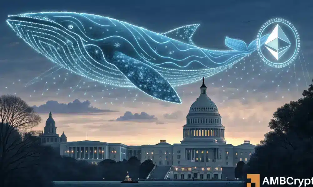 Whales, Washington, and a 0 Trillion Ethereum Bet – Will ETH Boom?